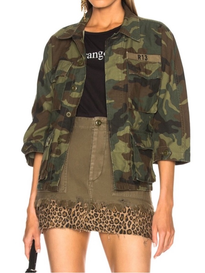 Euc R13 Shrunken Abu Jacket Camo Large Japanese Fabric